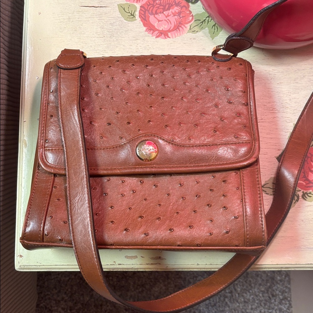 Elegant Brown Crossbody Bag